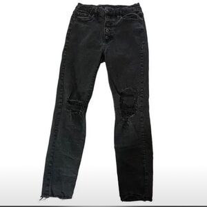 AÉROPOSTALE High Rise Black Jeans